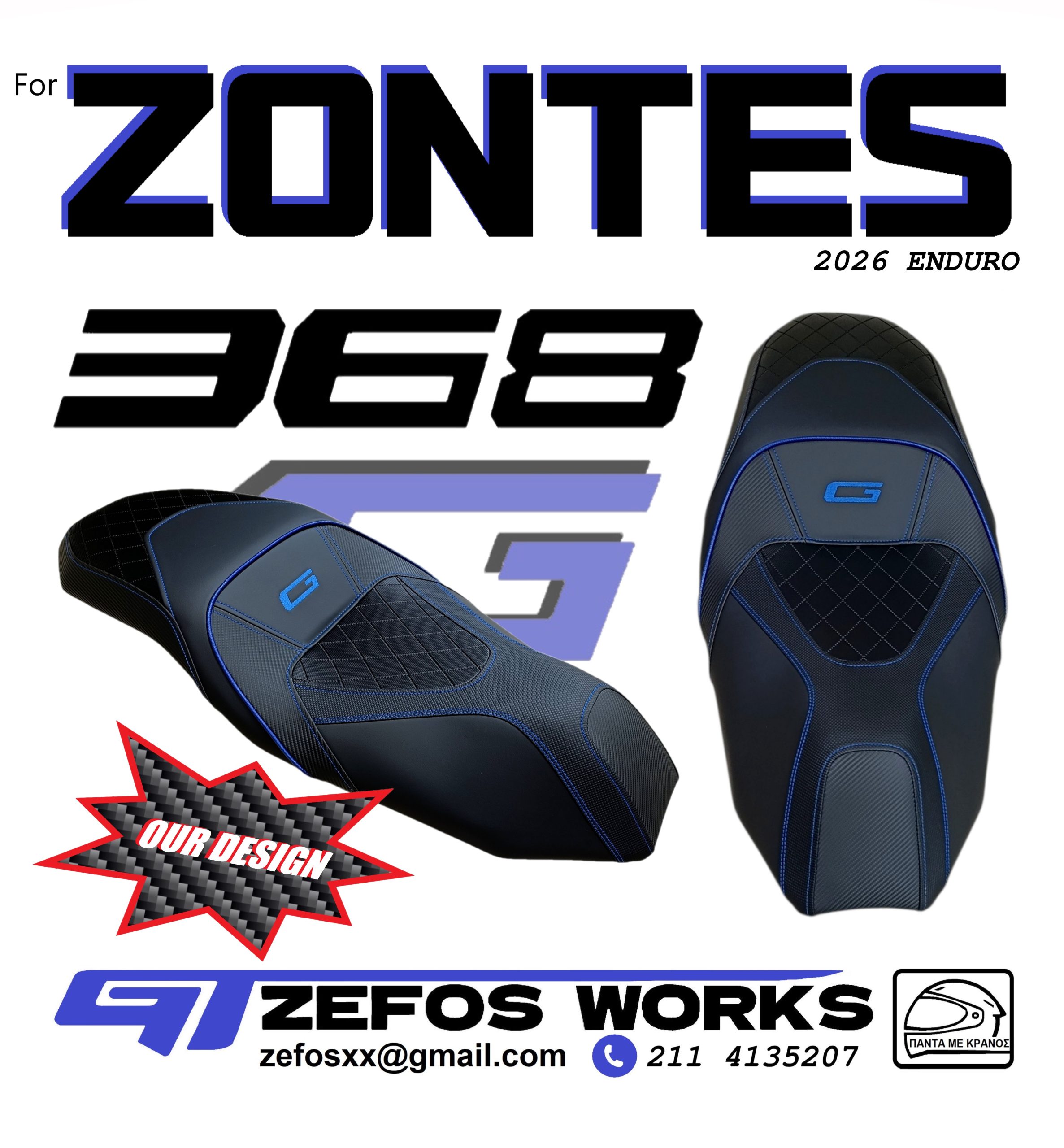 368g_sela_2026_zontes_seles_anatomik_gel_zontes368g_enduro_368enduro_athens_peiraias zontes 368G Enduro 2026 blue - Image 1