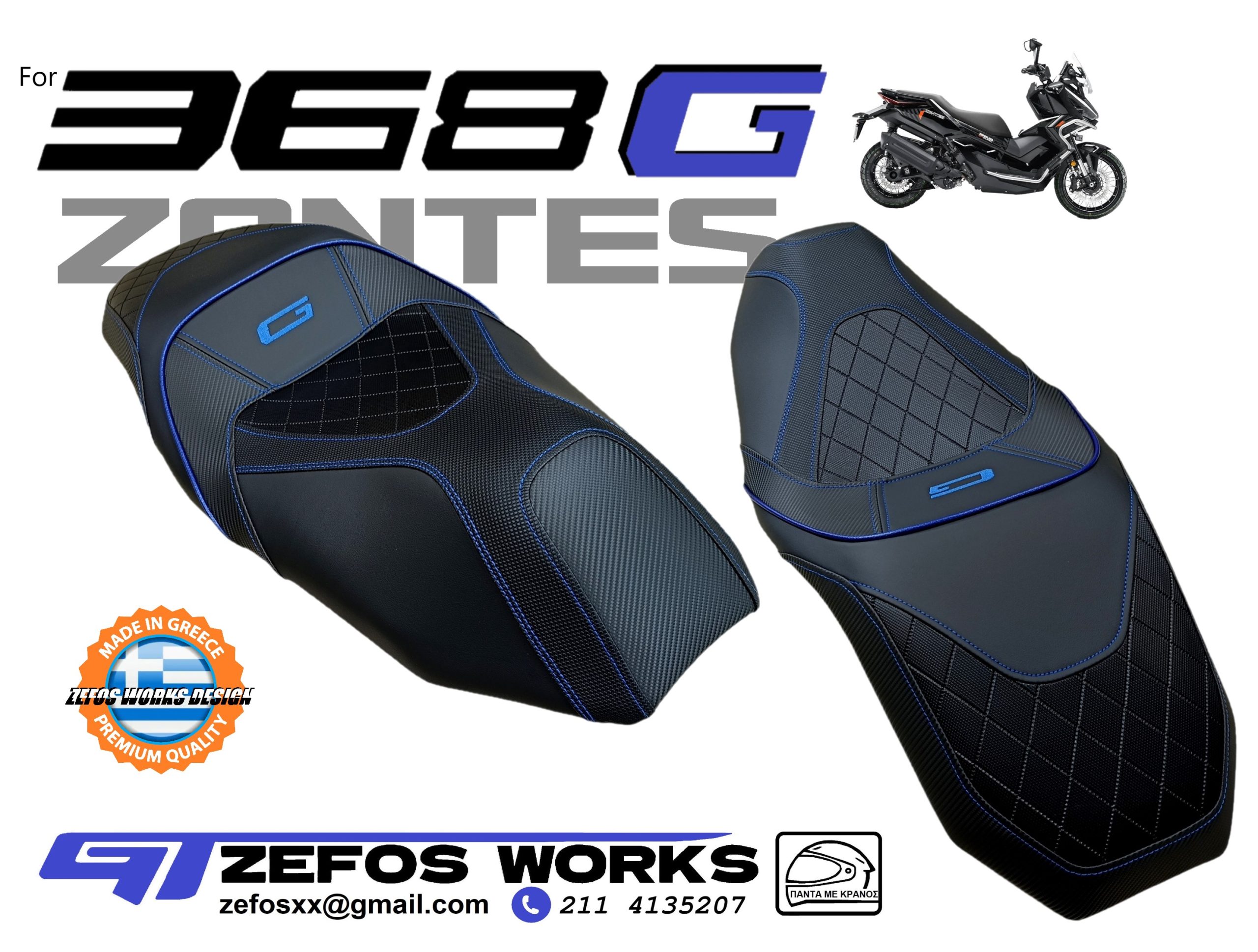zontes 368G Enduro 2026 blue - Image 4